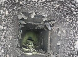 Pics of my chimney after 6 weeks of burning.  Thoughts?