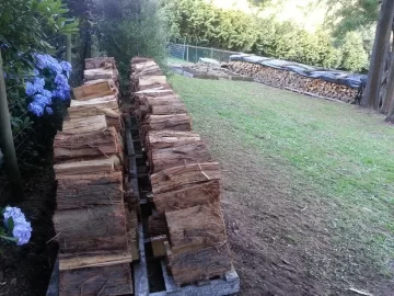 [Hearth.com] Start of my 2015 stack with my second favourite wood to burn.