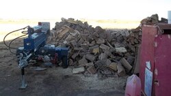 My embarrassing wood pile!
