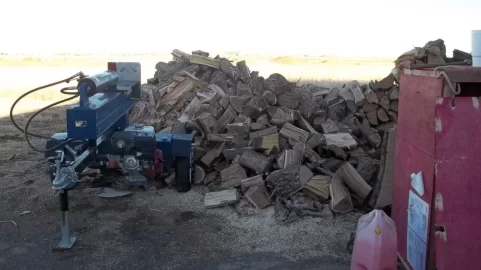 [Hearth.com] My embarrassing wood pile!