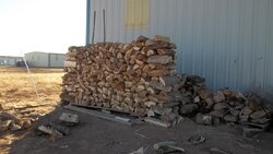 My embarrassing wood pile!