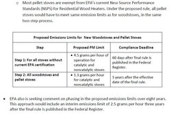 New EPA wood-stove air standard proposal