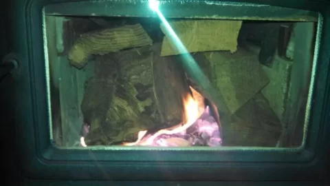 [Hearth.com] Do you save special wood for cold days?