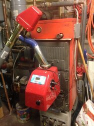 Solid Fuel Boiler conversion to Pellet Burner