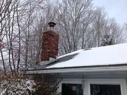 Normal chimney heat retention?