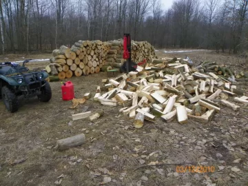 [Hearth.com] First time splitting vertical!