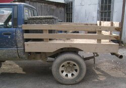Wooden flatbed...anybody built one?