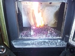 Pellets not fully burning in the Englandar 25pdv stove