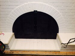 Unique arching fireplace - stove recommendations?