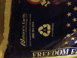 Anyone try the pellets from lowes with the huge American flag on the bag?