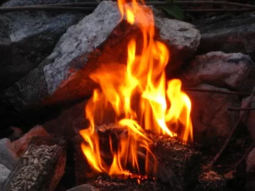 Repose Wood Pellet Fire Logs, the firewood alternative