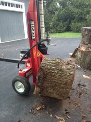 Can you split stumps with 28ton hydraulic log splitter?