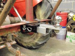 Trailer Hitch On Tractor Boom Pole