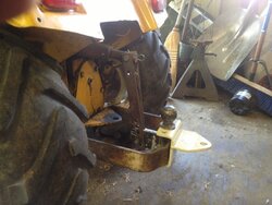 Trailer Hitch On Tractor Boom Pole