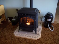 having trouble heating with my stove, it's too cold inside!