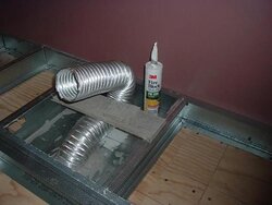 Galvanized or Aluminum duct for O.A.K.