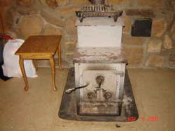 Using wood stove in fireplace...Updated, Pics added