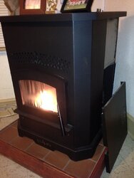 Pelpro 120 stove starts but the combustion fan keeps going on and off