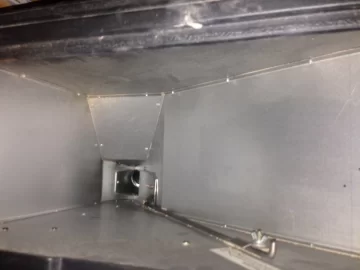 [Hearth.com] Quadrafire Contour/Santa Fe Hopper Lid Hinge Bolt Fell In - Guess what happened?