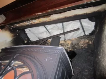[Hearth.com] Wood Stove Installation Inswool & Damper Question