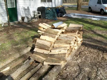 [Hearth.com] Finally working up wood again.