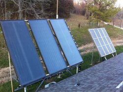 Solar collector integrated into OWB?