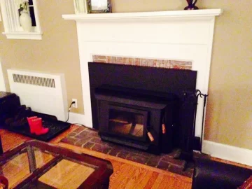 [Hearth.com] Pictures of my first stove installed. Can finally relax and enjoy my summer..