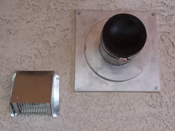 [Hearth.com] OAK with straight out ventilation