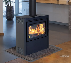 Supreme Vision - 2-sided contemporary stove