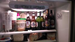 What's in the fridge?  Beer.