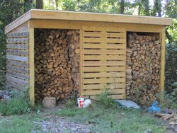 Wood shed-how many cords??