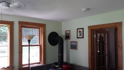 [Hearth.com] Is a smoke detector right above a wood stove okay?