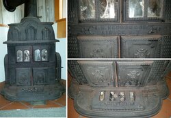 1800's S.H. Ransom & Co. Wood Stove