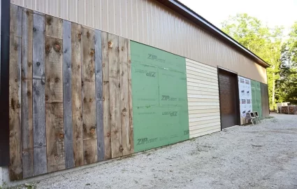 [Hearth.com] Wife defaces wood shed.  Will never be the same