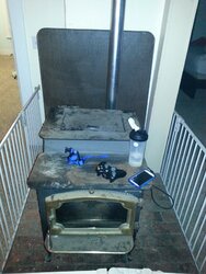 Installing my first pellet stove