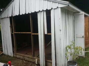 [Hearth.com] Converted wood shed progress