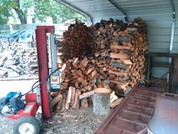 My new woodshed installed last week.