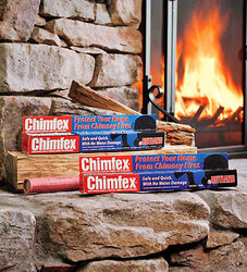 best way to extinguish a chimney fire?