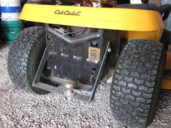Splitter Hitch for Lawn Tractor