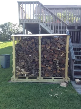 [Hearth.com] Cheaper Wood Shed Than This?