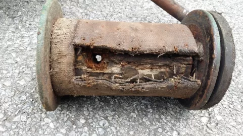 [Hearth.com] Rebuilding an old antique conveyor.
