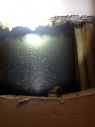 Venting pellet stove to existing single wall chimney pipe