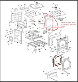 [Hearth.com] what happened to the hole? Old vs. new DUTCHWEST Cast Iron wood stoves