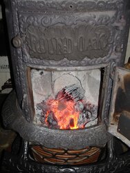 IR Thermometer 'Snapshot' - Hot Coal Bed...