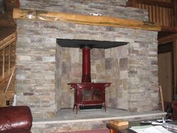 The fireplace I built