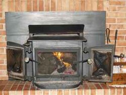 Fisher fireplace insert