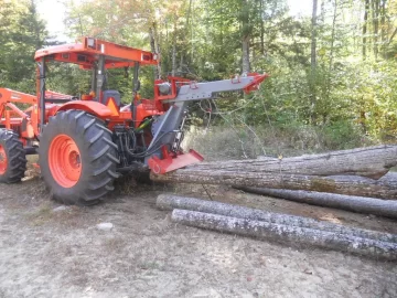 [Hearth.com] Built a log winch-crane-dragger thingy.