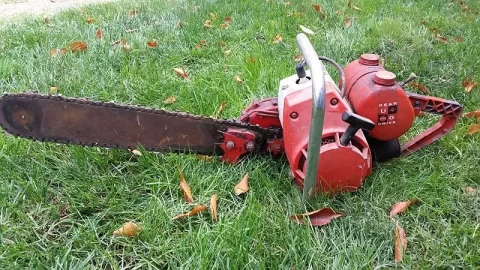 Cool old Sears U4G chainsaw