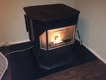 [Hearth.com] 25-EP soot glass and huge flame