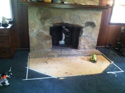 Q: Is the new hearth ready for heat? (now with pix and desperate plea for advice)